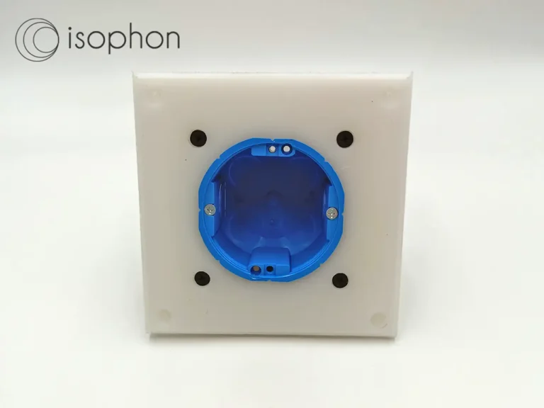 Звукоизоляционный подрозетник на 1 пост Isophon S1-Box